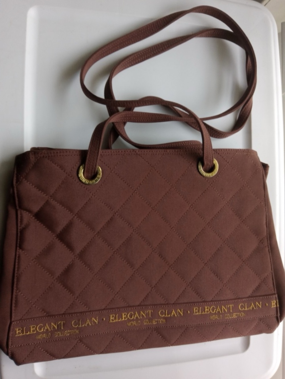 Elegant clan world collection shoulder tote bag